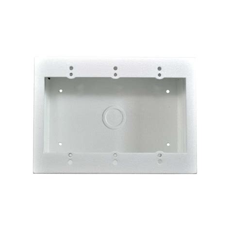 3 gang electrical floor box|3 gang surface mount box.